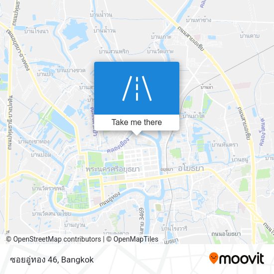 ซอยอู่ทอง 46 map
