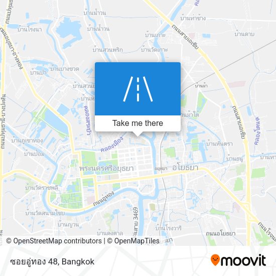 ซอยอู่ทอง 48 map