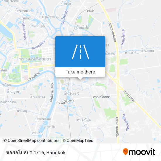 ซอยอโยธยา 1/16 map