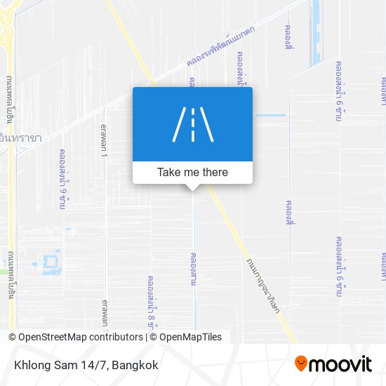 Khlong Sam 14/7 map