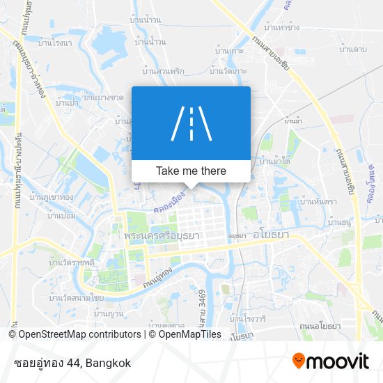 ซอยอู่ทอง 44 map