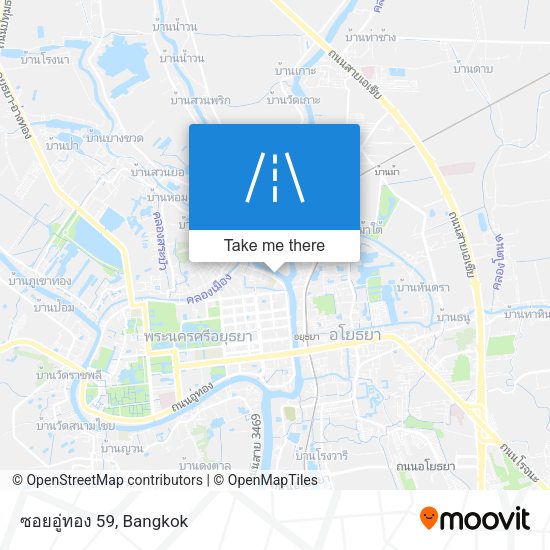 ซอยอู่ทอง 59 map