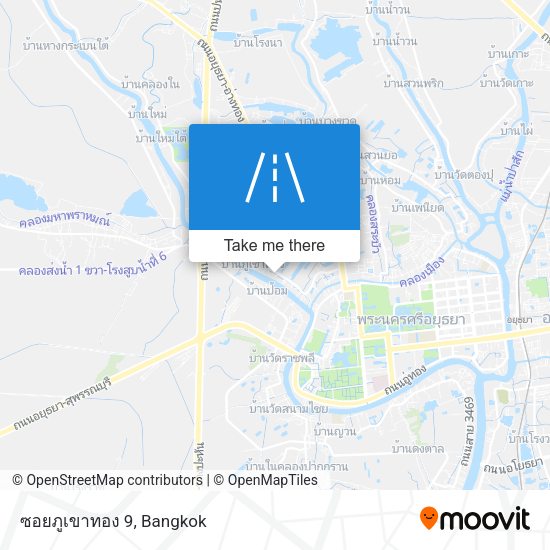 ซอยภูเขาทอง 9 map
