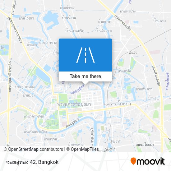 ซอยอู่ทอง 42 map