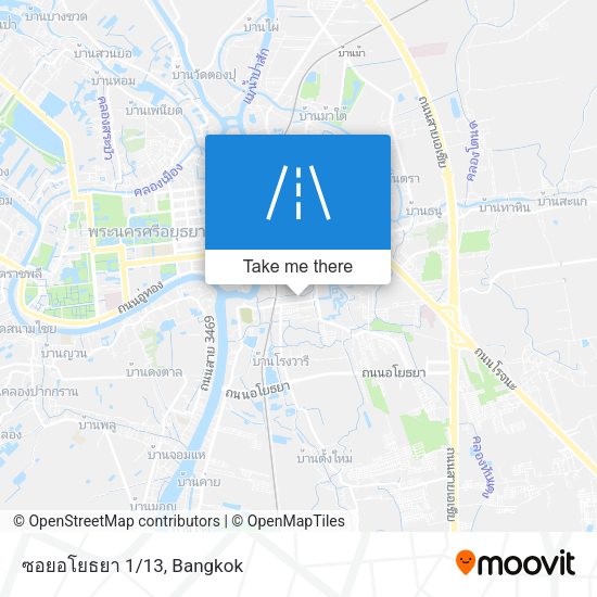 ซอยอโยธยา 1/13 map