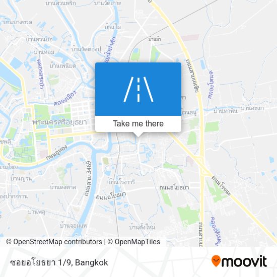 ซอยอโยธยา 1/9 map