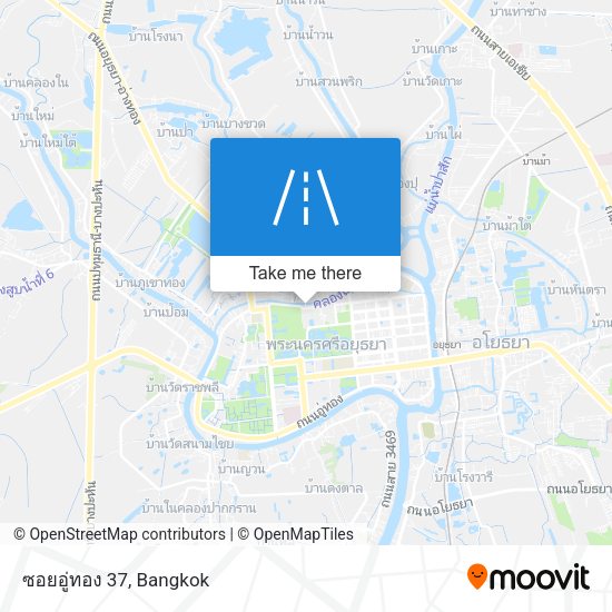 ซอยอู่ทอง 37 map