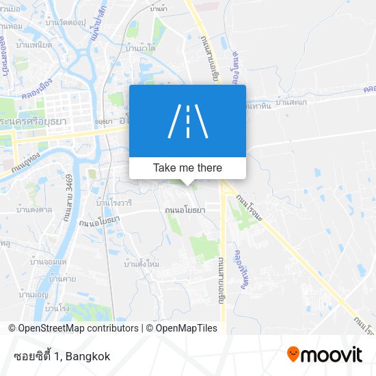 ซอยซิตี้ 1 map
