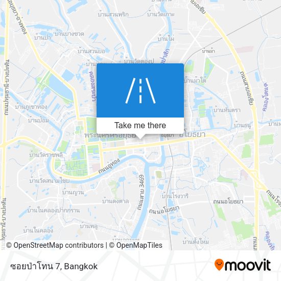 ซอยป่าโทน 7 map