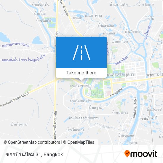 ซอยบ้านป้อม 31 map
