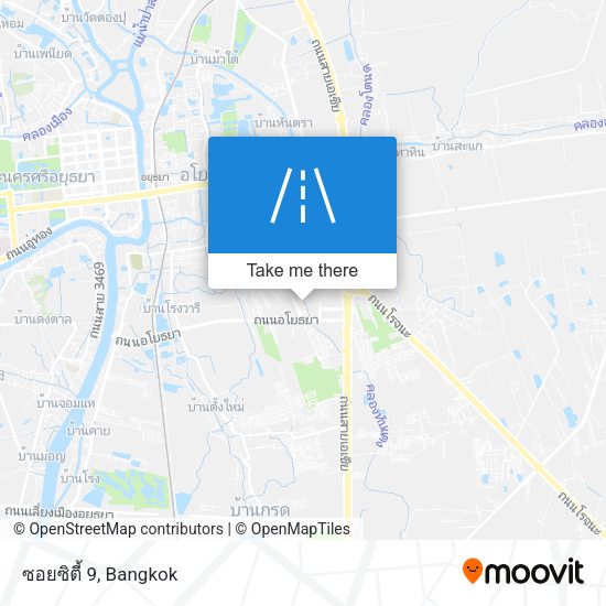 ซอยซิตี้ 9 map