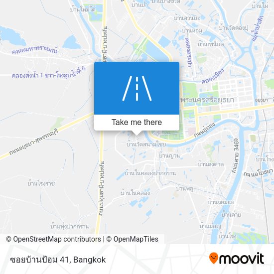 ซอยบ้านป้อม 41 map