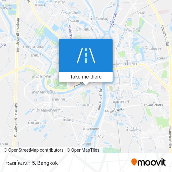 ซอยวัฒนา 5 map