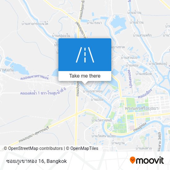ซอยภูเขาทอง 16 map
