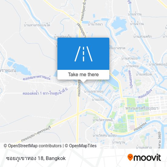 ซอยภูเขาทอง 18 map