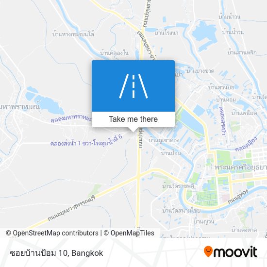 ซอยบ้านป้อม 10 map