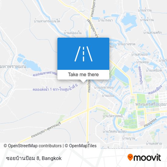 ซอยบ้านป้อม 8 map
