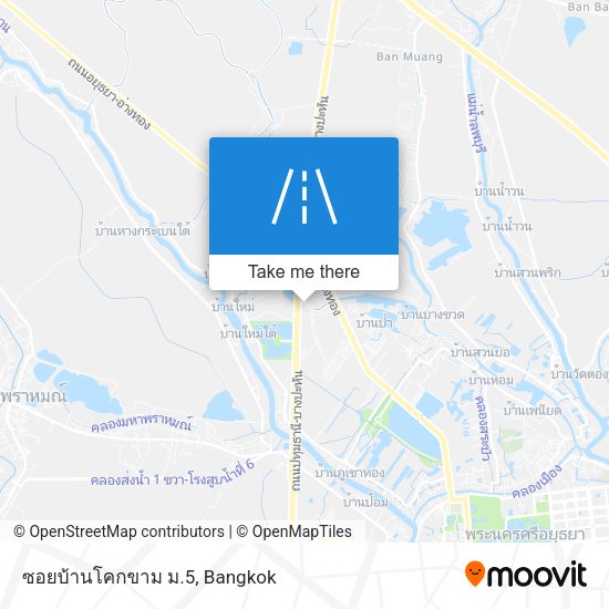 ซอยบ้านโคกขาม ม.5 map
