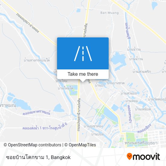 ซอยบ้านโคกขาม 1 map