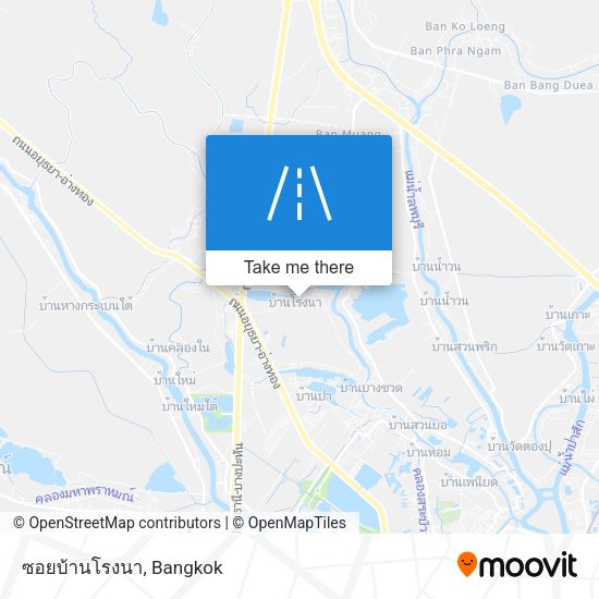 ซอยบ้านโรงนา map