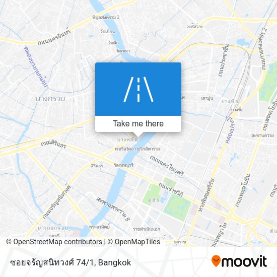 ซอยจรัญสนิทวงศ์ 74/1 map