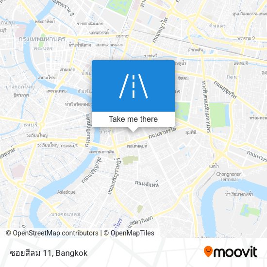 ซอยสีลม 11 map