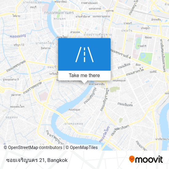ซอยเจริญนคร 21 map