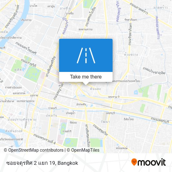 ซอยจตุรทิศ 2 แยก 19 map