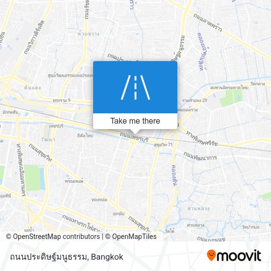 ถนนประดิษฐ์มนูธรรม map