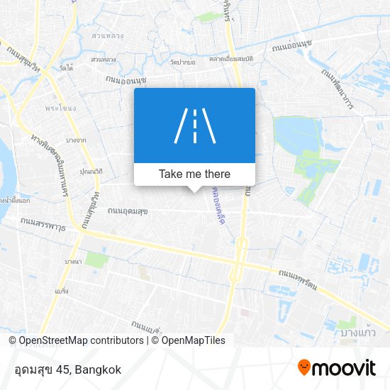 อุดมสุข 45 map