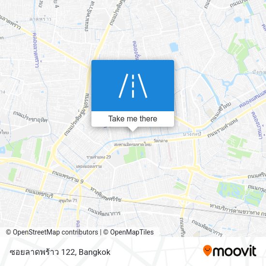 ซอยลาดพร้าว 122 map