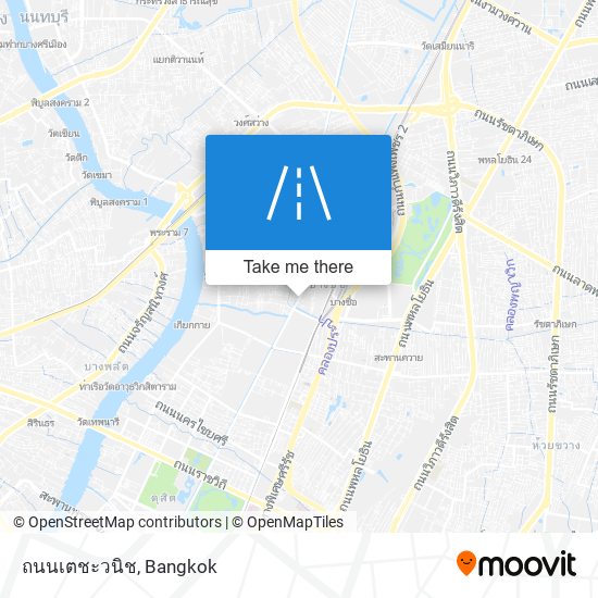 ถนนเตชะวนิช map