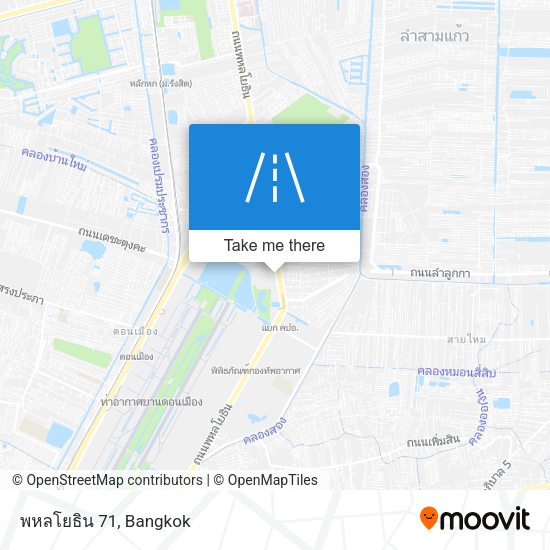 พหลโยธิน 71 map