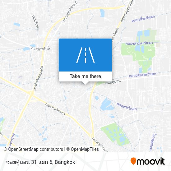 ซอยคู้บอน 31 แยก 6 map