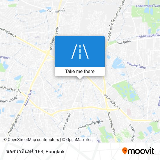 ซอยนวมินทร์ 163 map