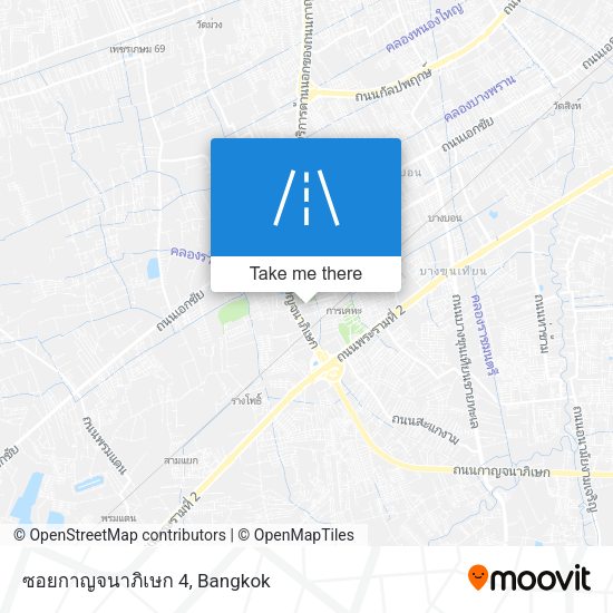 ซอยกาญจนาภิเษก 4 map