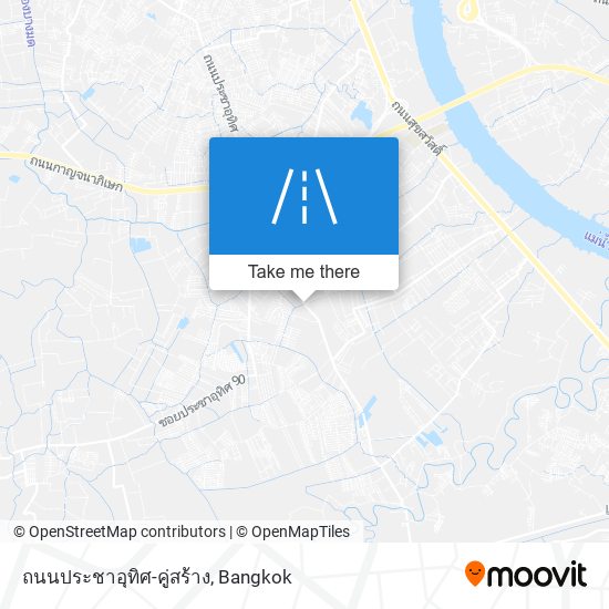 ถนนประชาอุทิศ-คู่สร้าง map