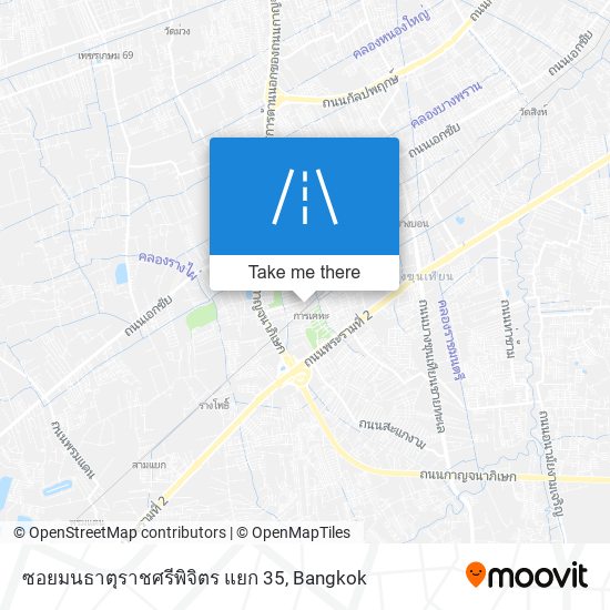 ซอยมนธาตุราชศรีพิจิตร แยก 35 map