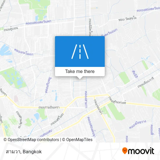สามวา map