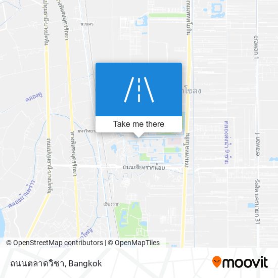 ถนนตลาดวิชา map