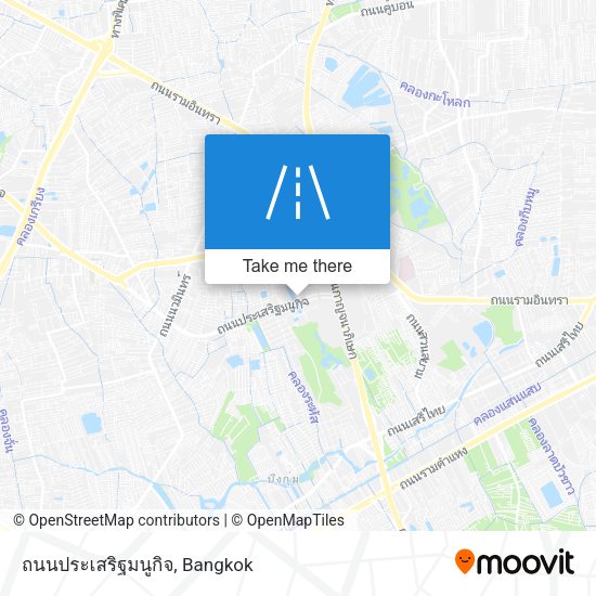 ถนนประเสริฐมนูกิจ map