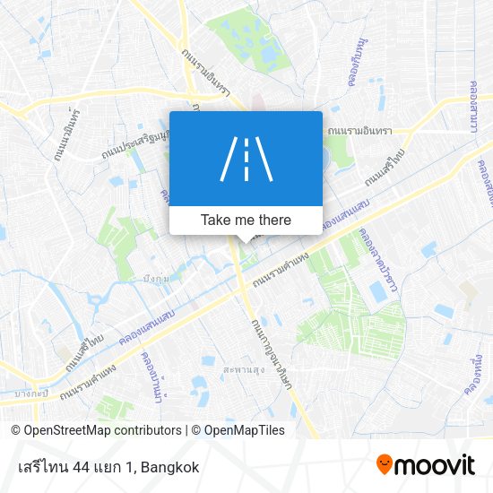 เสรีไทน 44 แยก 1 map