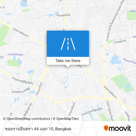 ซอยรามอินทรา 44 แยก 10 map
