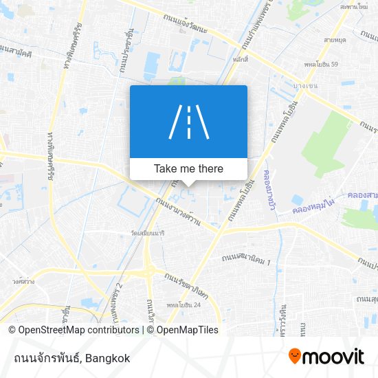ถนนจักรพันธ์ map