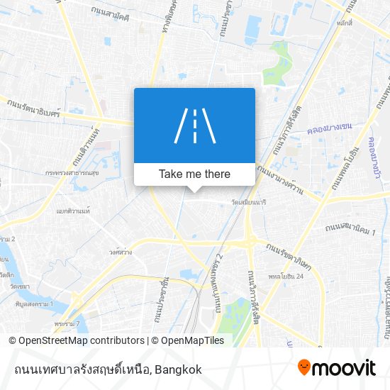 ถนนเทศบาลรังสฤษดิ์เหนือ map