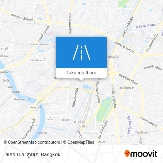 ซอย บ.ก. สูงสุด map
