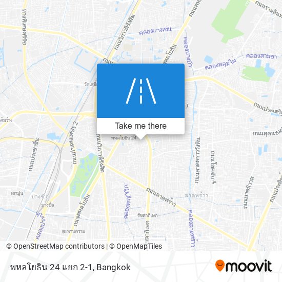 พหลโยธิน 24 แยก 2-1 map