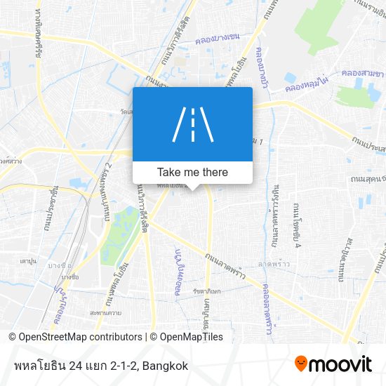 พหลโยธิน 24 แยก 2-1-2 map