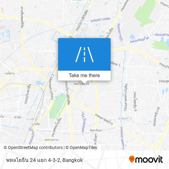 พหลโยธิน 24 แยก 4-3-2 map