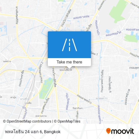 พหลโยธิน 24 แยก 6 map